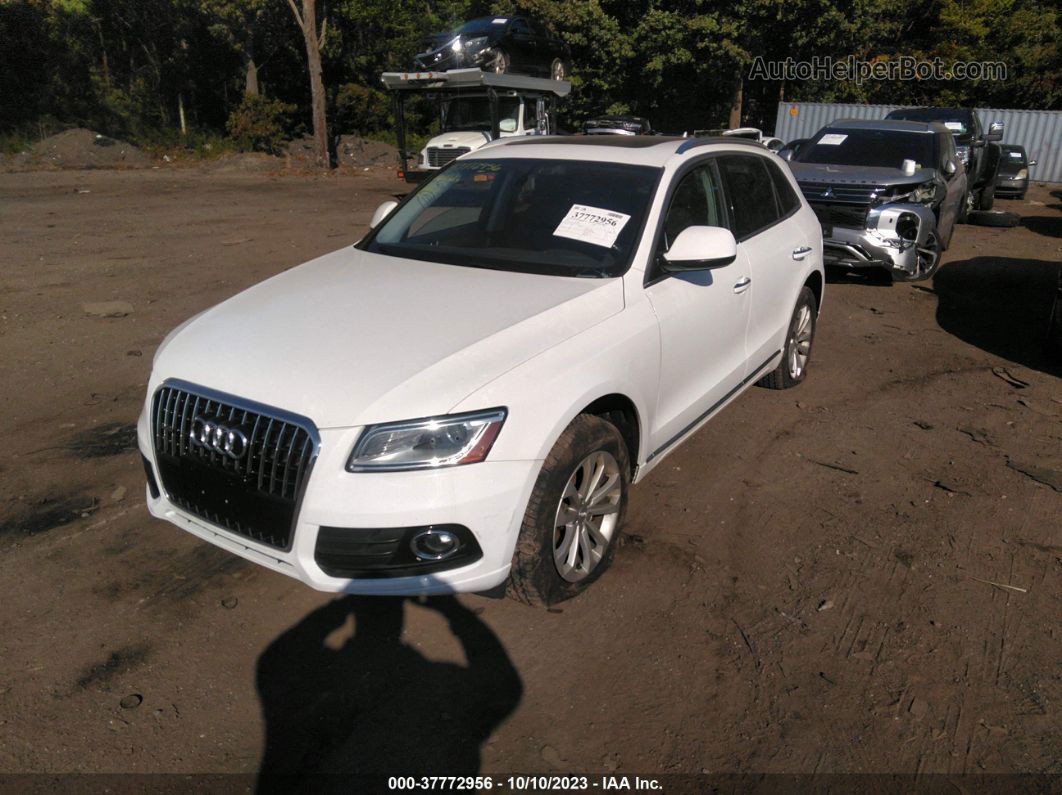 2016 Audi Q5 Premium White vin: WA1C2AFP1GA056335