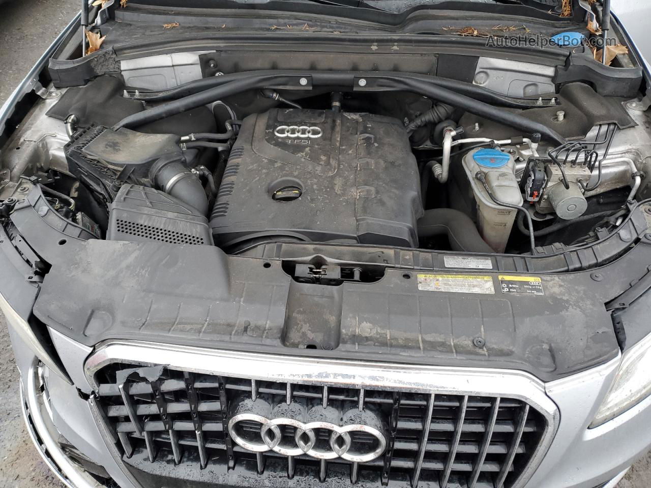 2016 Audi Q5 Premium Серебряный vin: WA1C2AFP2GA037180