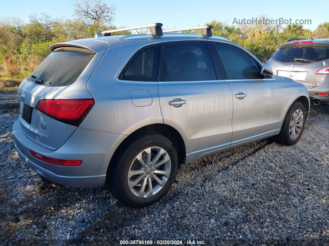 2016 Audi Q5 2.0t Premium Серебряный vin: WA1C2AFP2GA088713