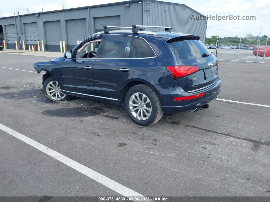 2016 Audi Q5 Premium Dark Blue vin: WA1C2AFP2GA150823