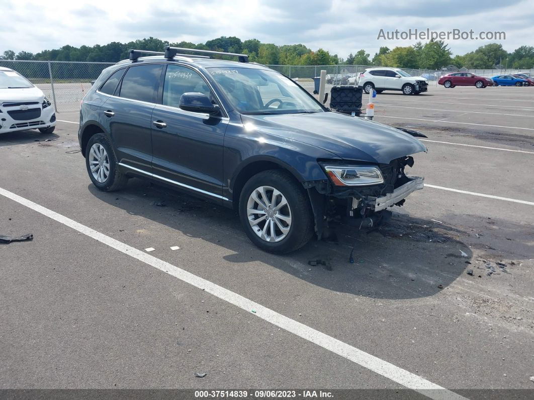 2016 Audi Q5 Premium Dark Blue vin: WA1C2AFP2GA150823