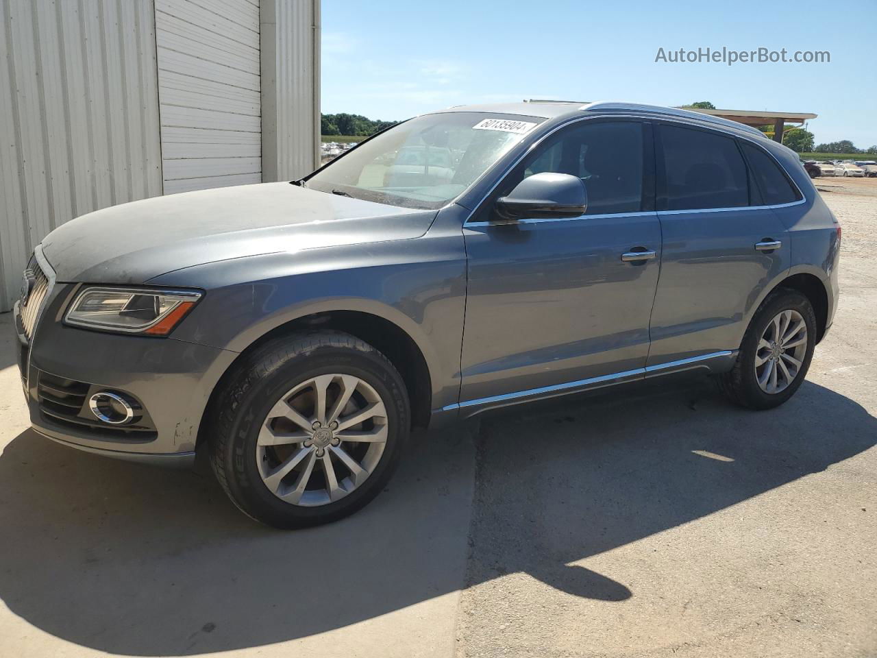 2016 Audi Q5 Premium Gray vin: WA1C2AFP3GA124411