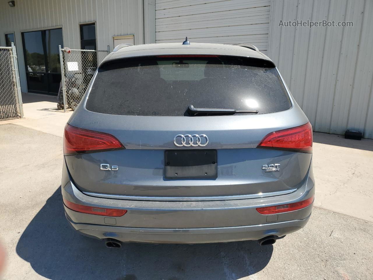 2016 Audi Q5 Premium Gray vin: WA1C2AFP3GA124411