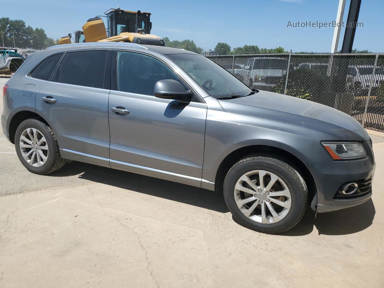 2016 Audi Q5 Premium Gray vin: WA1C2AFP3GA124411