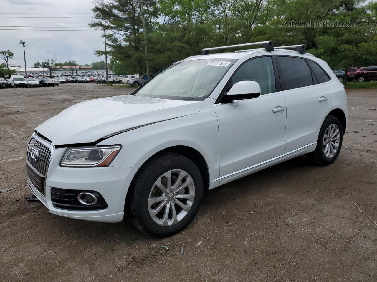 2016 Audi Q5 Premium White vin: WA1C2AFP3GA141130