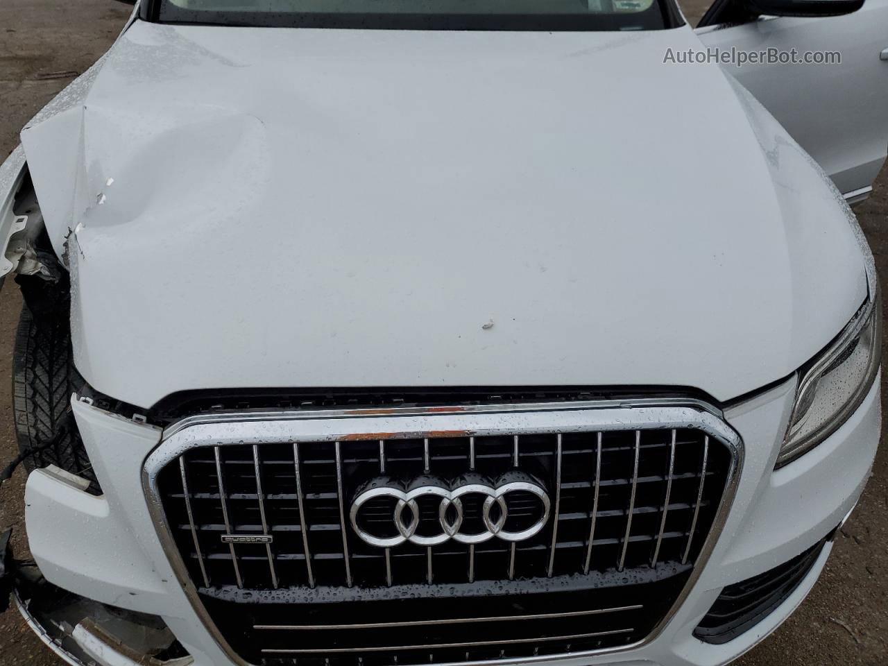 2016 Audi Q5 Premium White vin: WA1C2AFP3GA141130