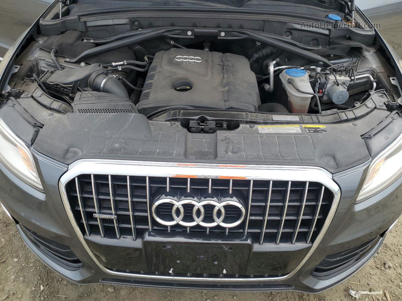 2016 Audi Q5 Premium Gray vin: WA1C2AFP4GA023913