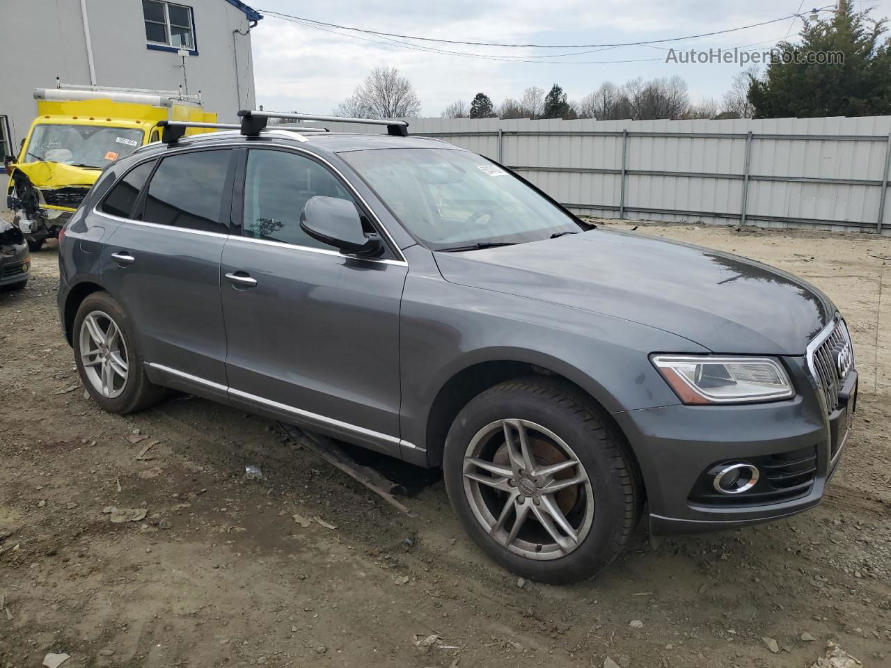 2016 Audi Q5 Premium Gray vin: WA1C2AFP4GA023913