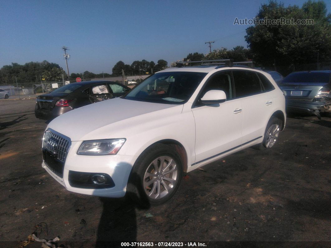 2016 Audi Q5 Premium White vin: WA1C2AFP4GA045720