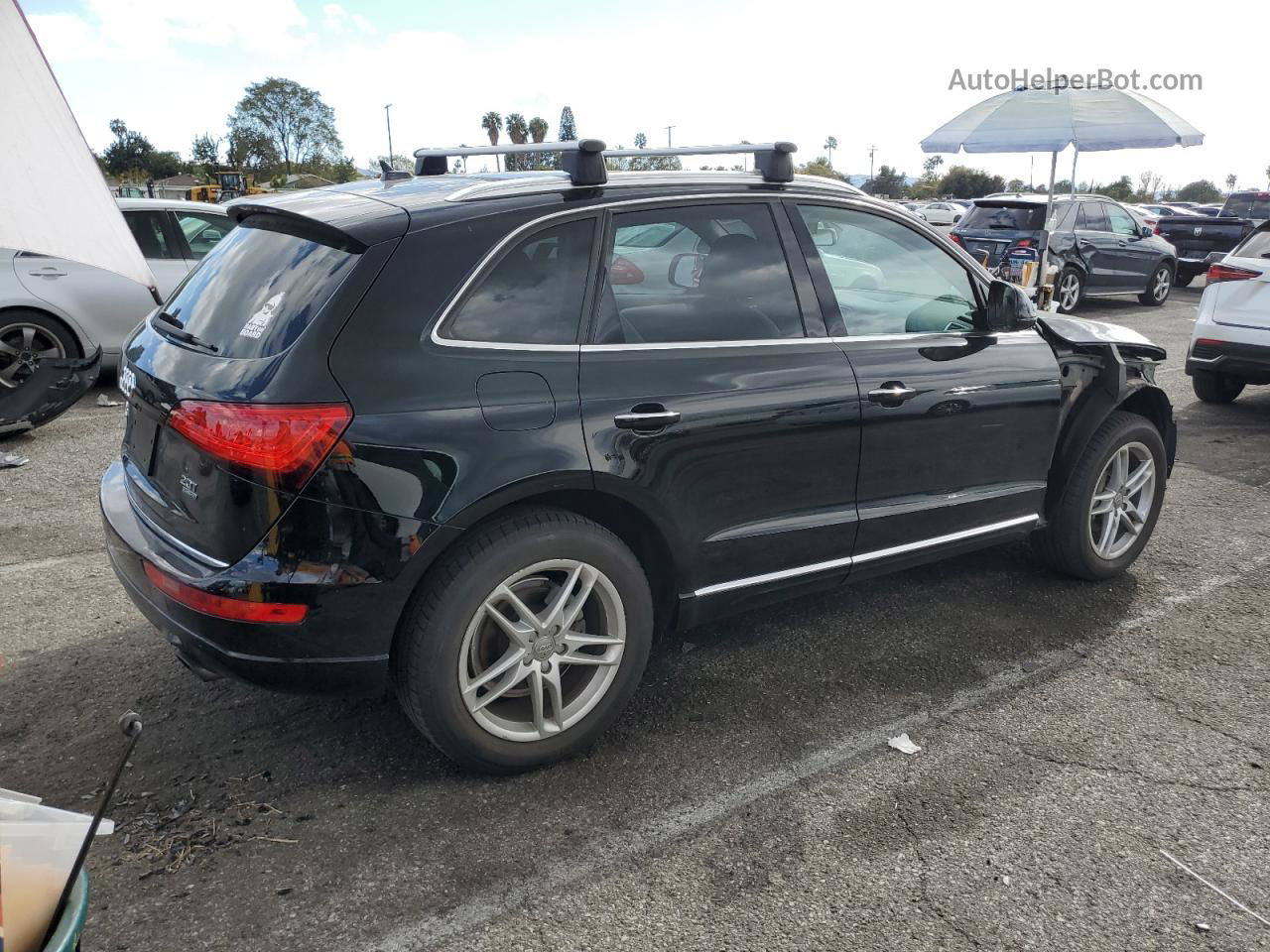 2016 Audi Q5 Premium Черный vin: WA1C2AFP4GA094478