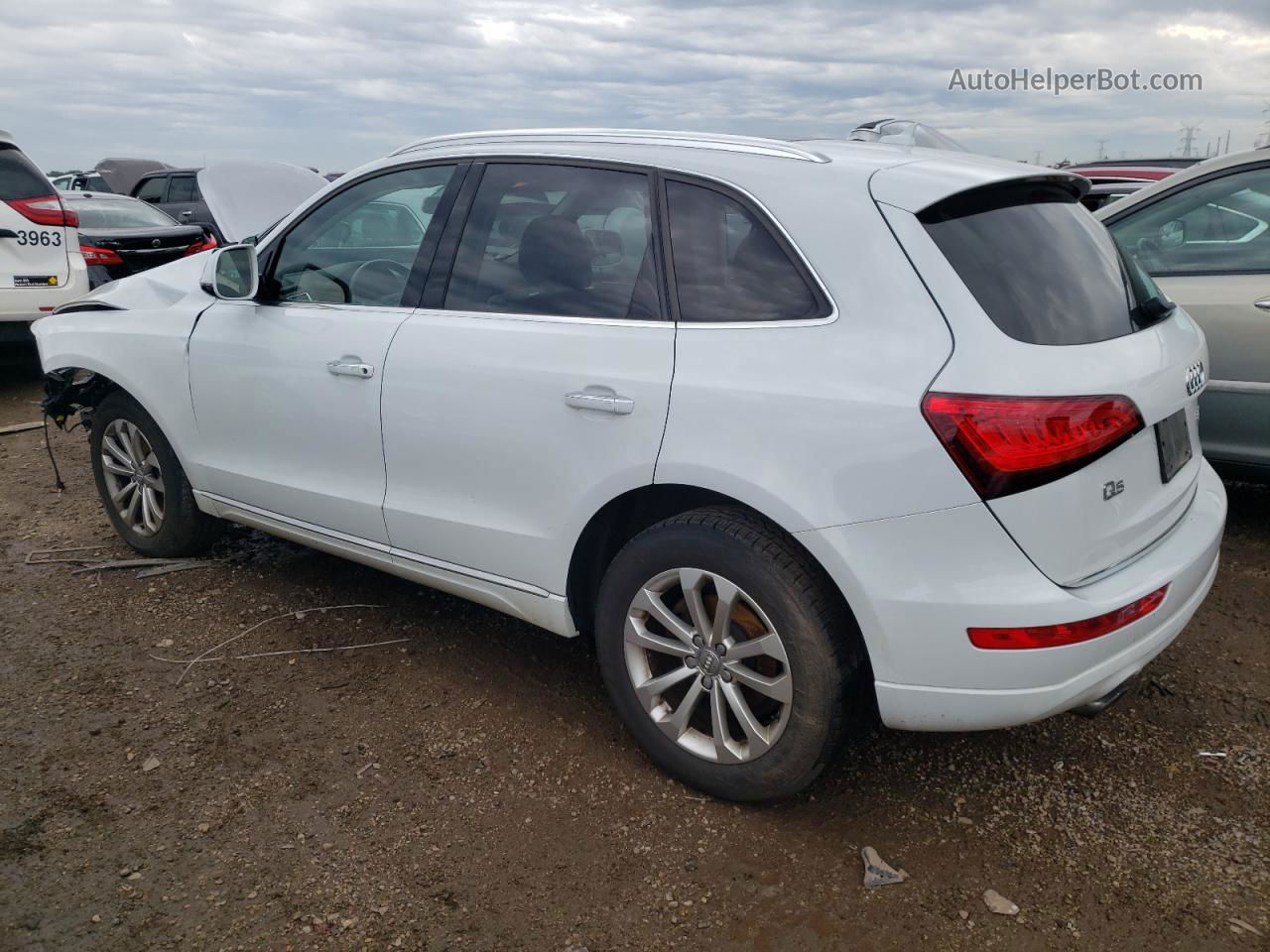 2016 Audi Q5 Premium White vin: WA1C2AFP5GA001726