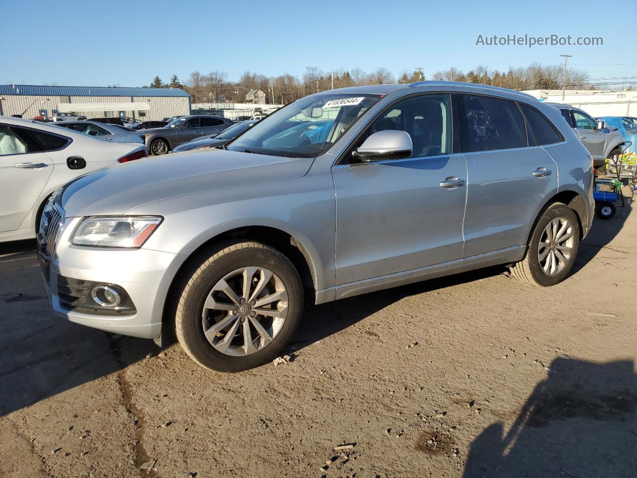 2016 Audi Q5 Premium Silver vin: WA1C2AFP5GA046472