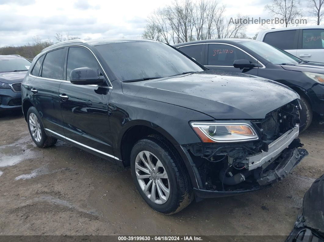 2016 Audi Q5 2.0t Premium Черный vin: WA1C2AFP5GA140741