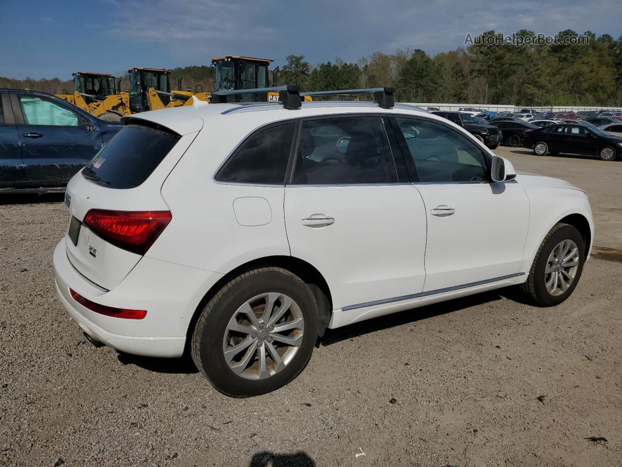 2016 Audi Q5 Premium White vin: WA1C2AFP6GA010936