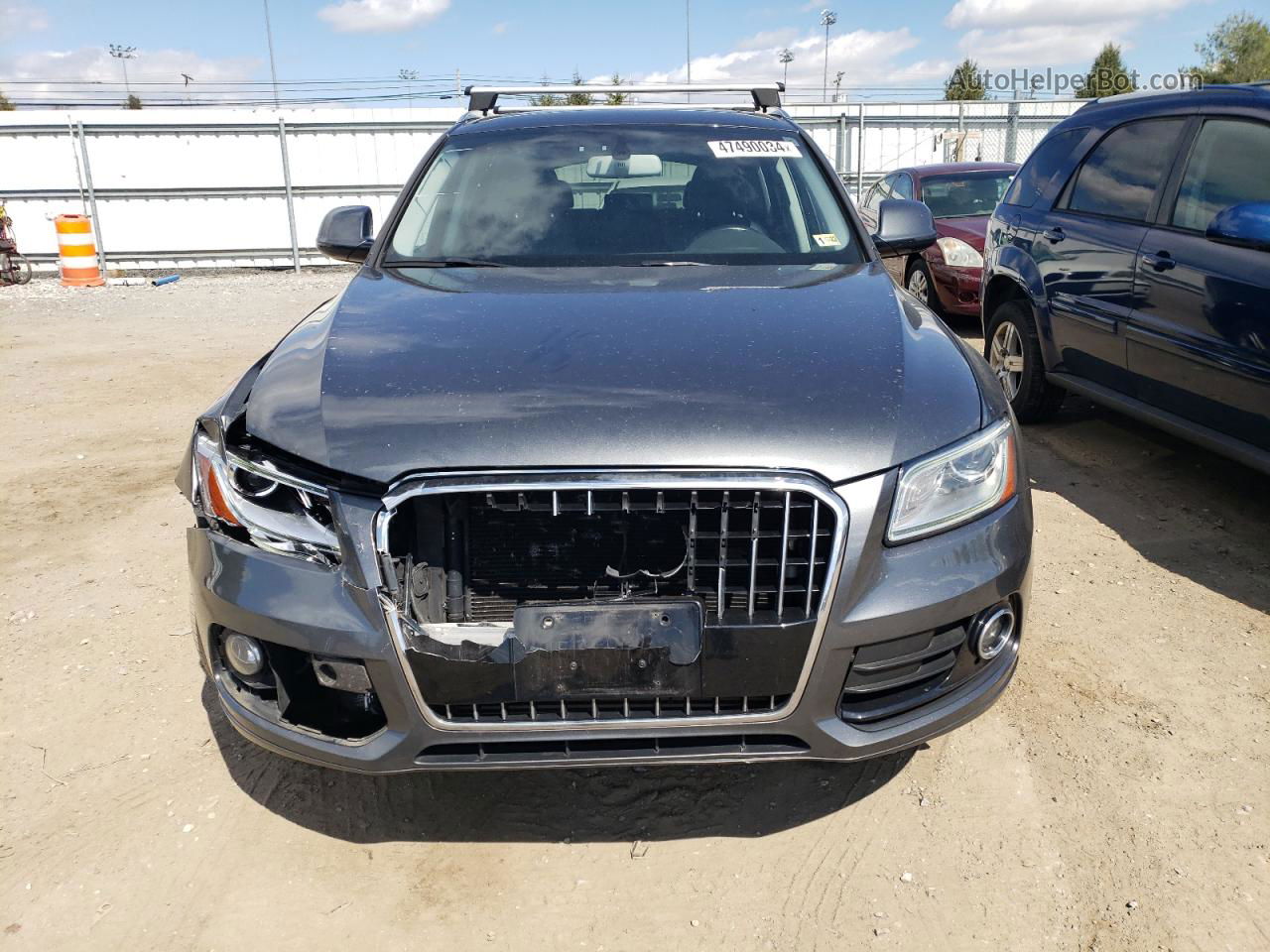 2016 Audi Q5 Premium Серый vin: WA1C2AFP6GA145057