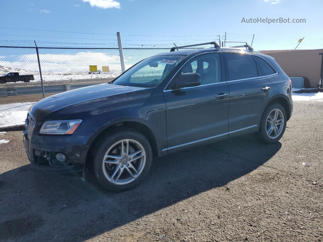 2016 Audi Q5 Premium Синий vin: WA1C2AFP7GA102511