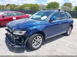 2016 Audi Q5 Premium Синий vin: WA1C2AFP7GA113458