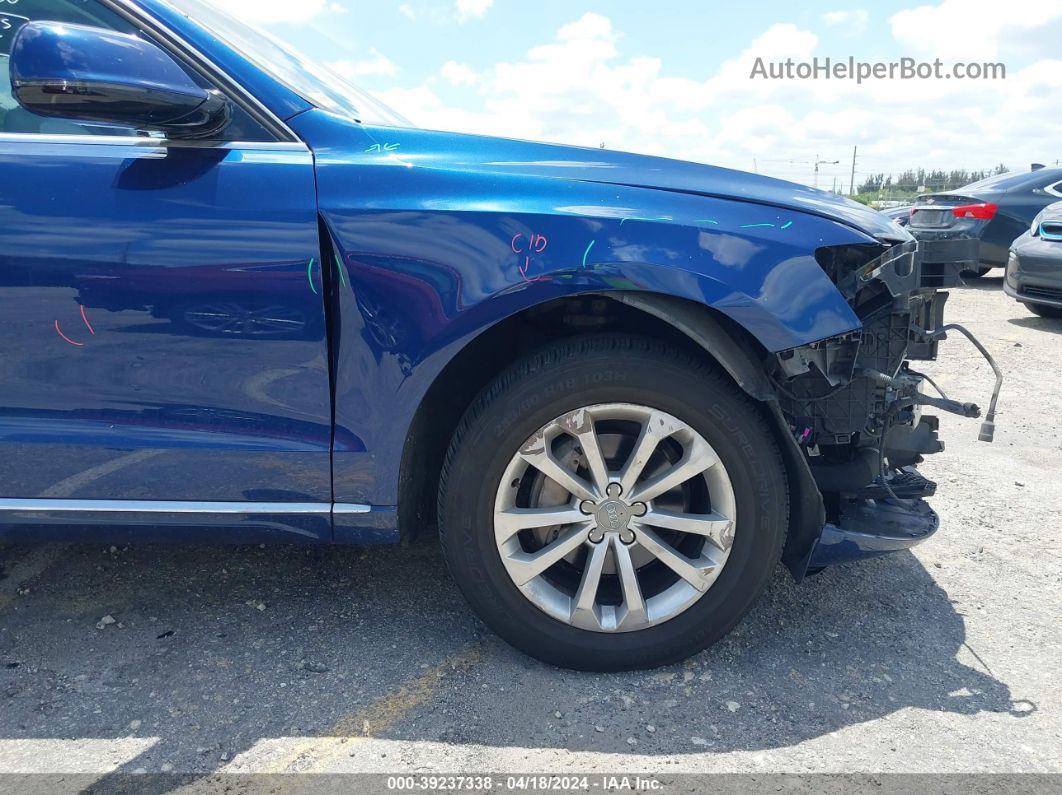 2016 Audi Q5 Premium Синий vin: WA1C2AFP7GA113458