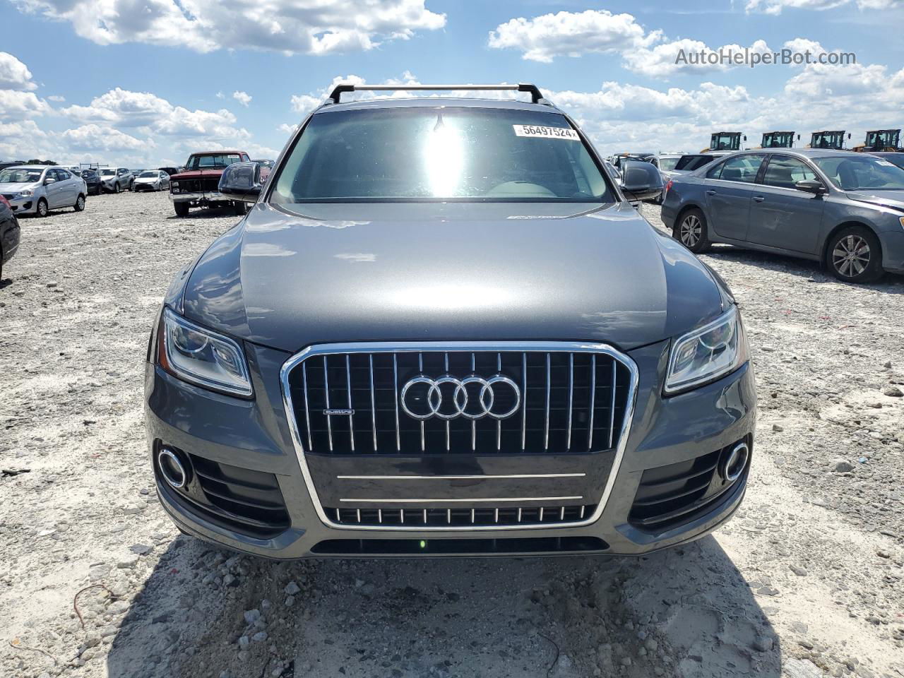 2016 Audi Q5 Premium Gray vin: WA1C2AFP8GA022117