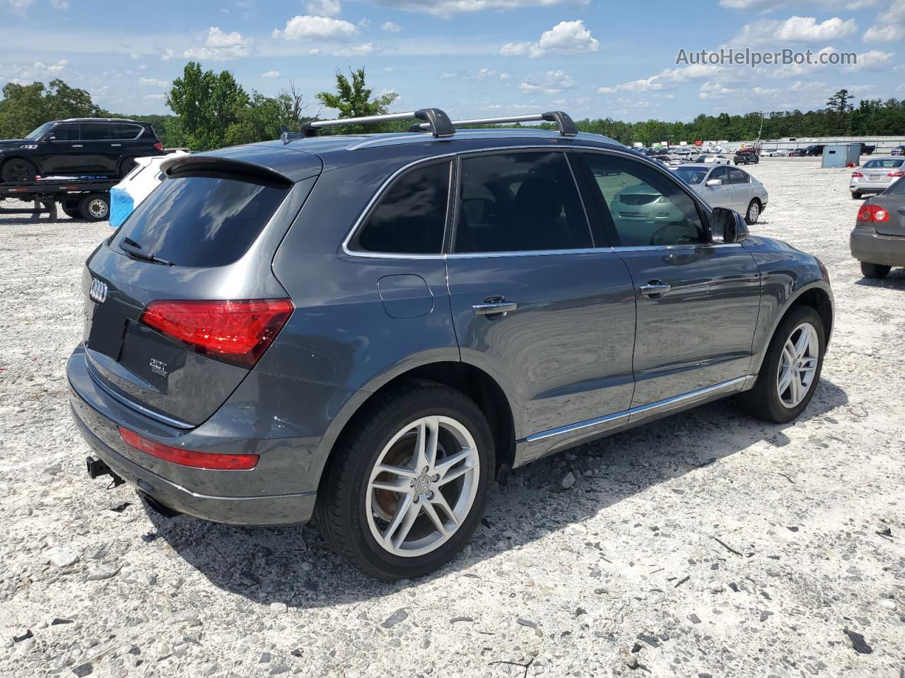 2016 Audi Q5 Premium Gray vin: WA1C2AFP8GA022117