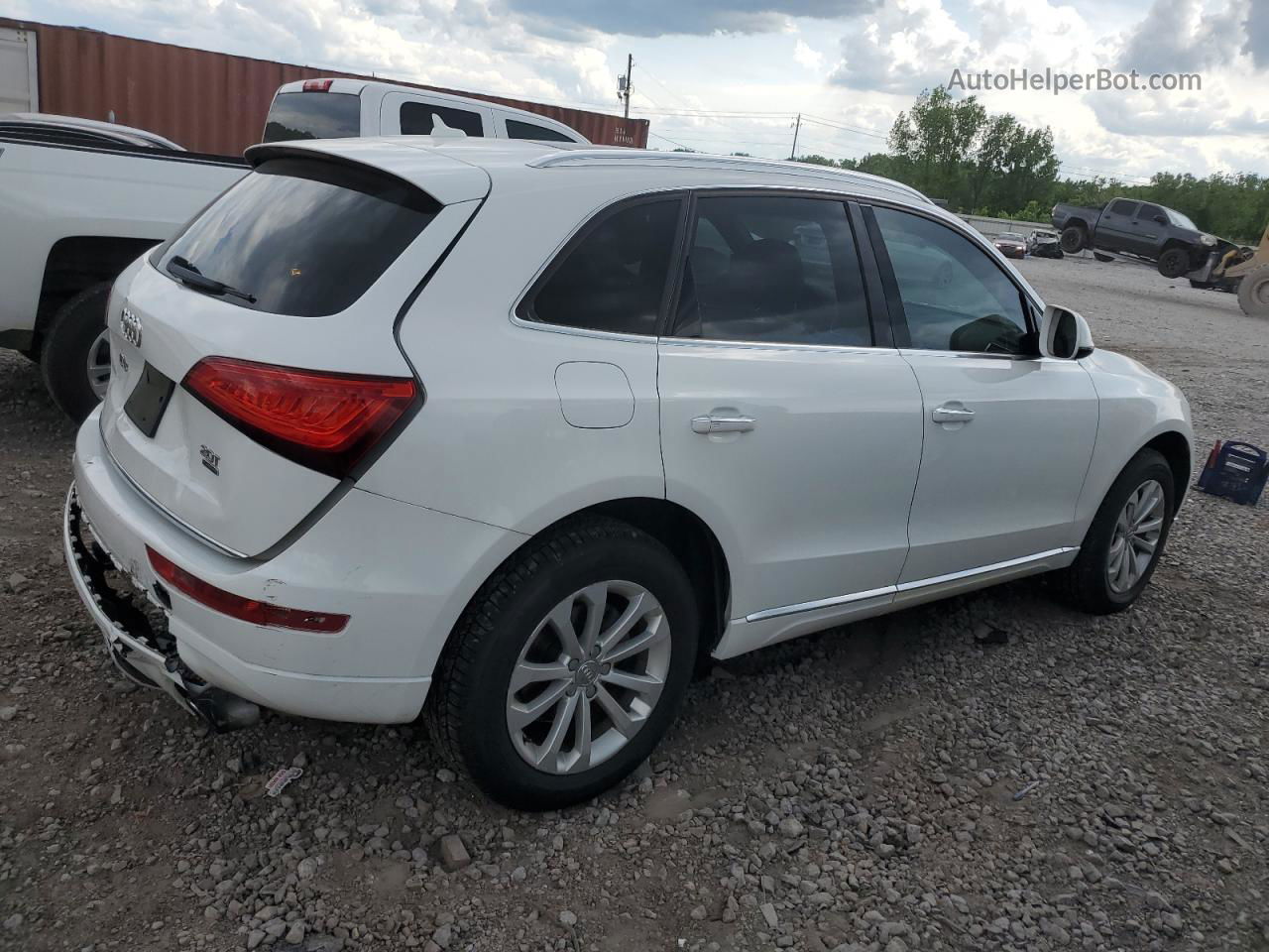 2016 Audi Q5 Premium White vin: WA1C2AFP8GA054890