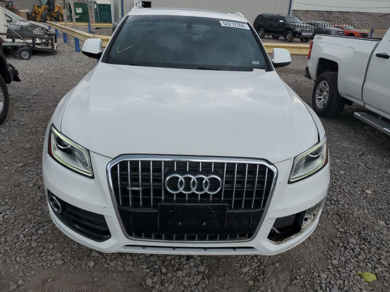 2016 Audi Q5 Premium White vin: WA1C2AFP8GA054890