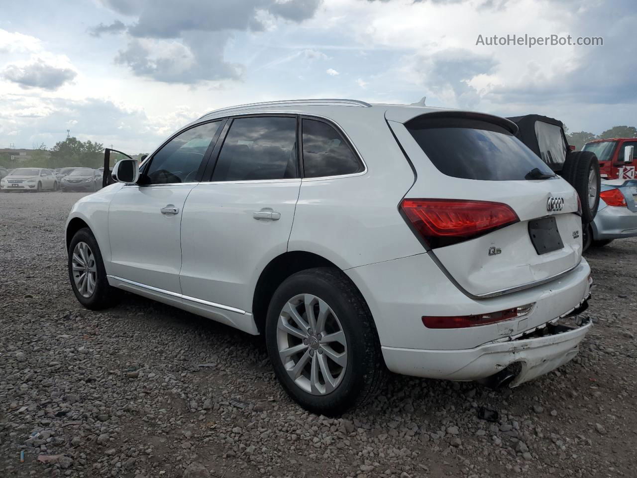 2016 Audi Q5 Premium White vin: WA1C2AFP8GA054890