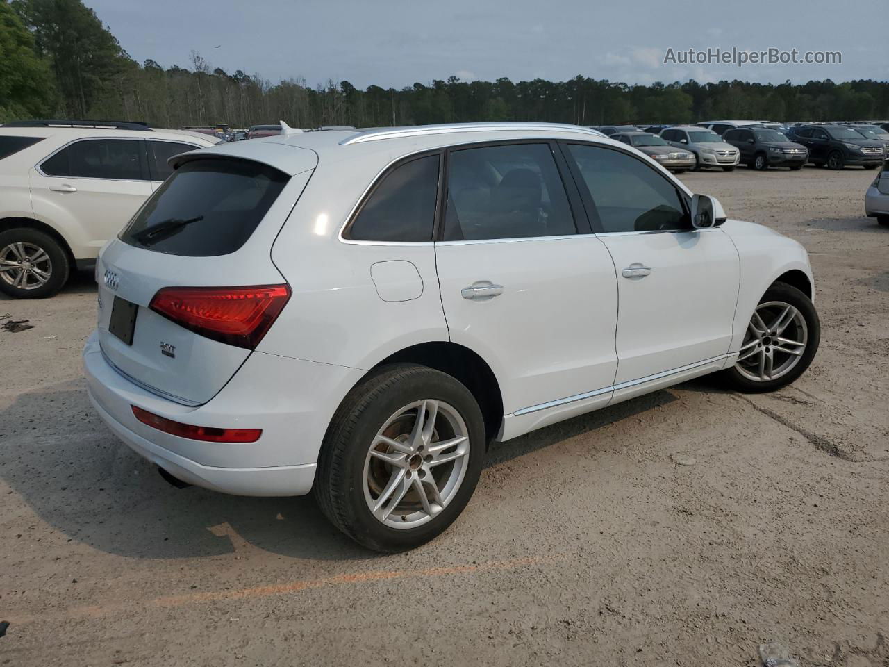 2016 Audi Q5 Premium White vin: WA1C2AFP8GA060253