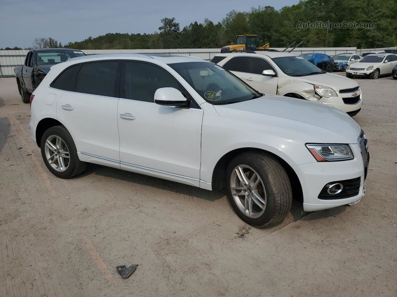 2016 Audi Q5 Premium White vin: WA1C2AFP8GA060253