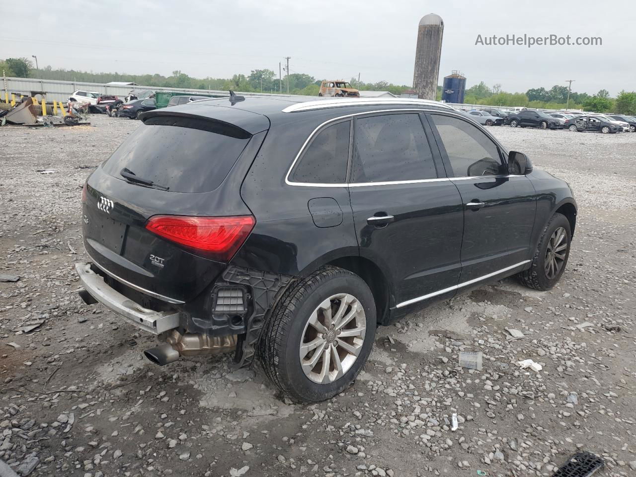 2016 Audi Q5 Premium Черный vin: WA1C2AFP9GA020599