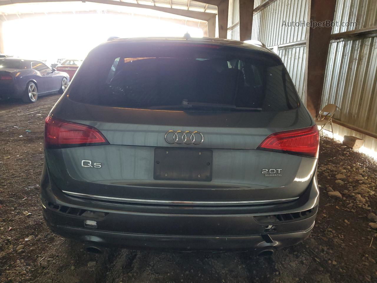 2016 Audi Q5 Premium Gray vin: WA1C2AFP9GA069706