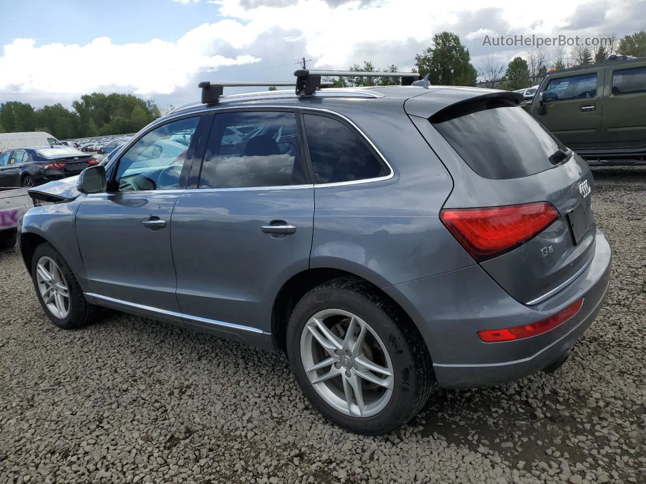 2016 Audi Q5 Premium Серый vin: WA1C2AFP9GA080091