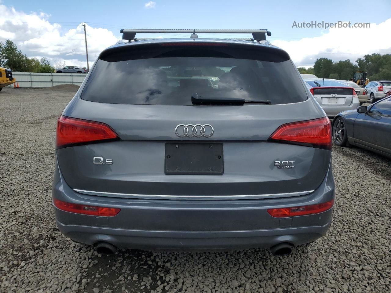 2016 Audi Q5 Premium Gray vin: WA1C2AFP9GA080091