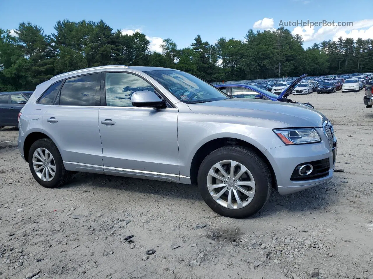 2016 Audi Q5 Premium Silver vin: WA1C2AFP9GA145845