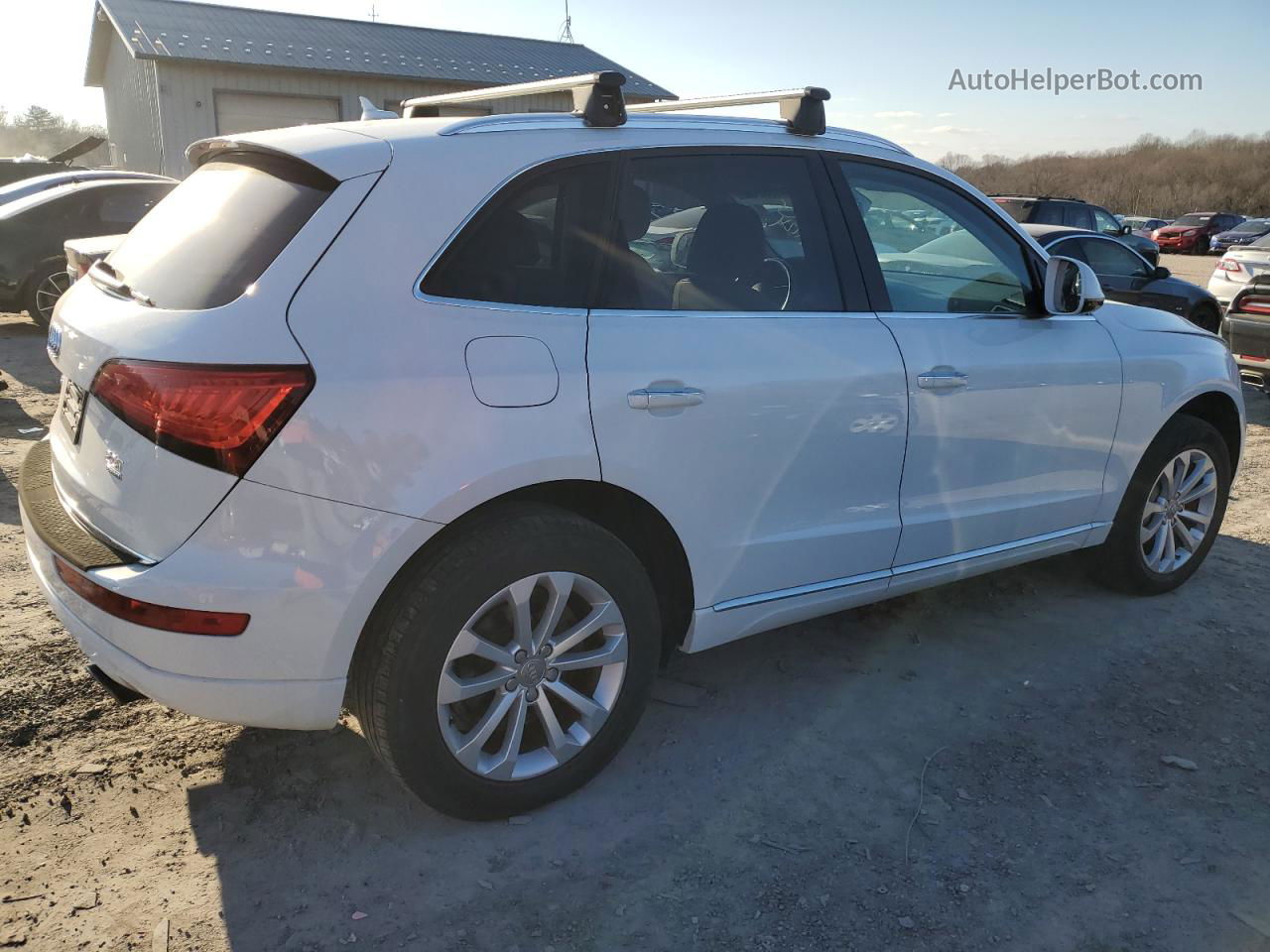 2016 Audi Q5 Premium White vin: WA1C2AFPXGA008283