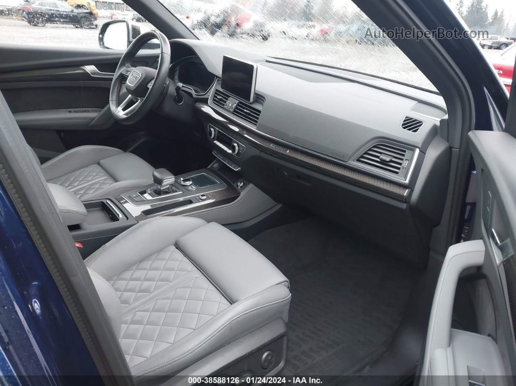 2018 Audi Sq5 3.0t Premium Plus Синий vin: WA1C4AFY0J2061028