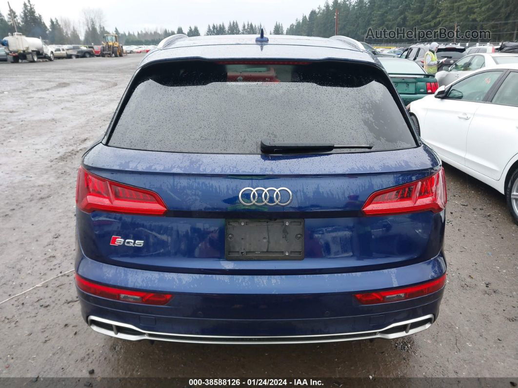 2018 Audi Sq5 3.0t Premium Plus Blue vin: WA1C4AFY0J2061028