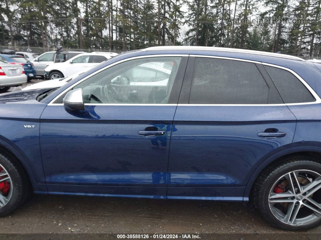 2018 Audi Sq5 3.0t Premium Plus Blue vin: WA1C4AFY0J2061028