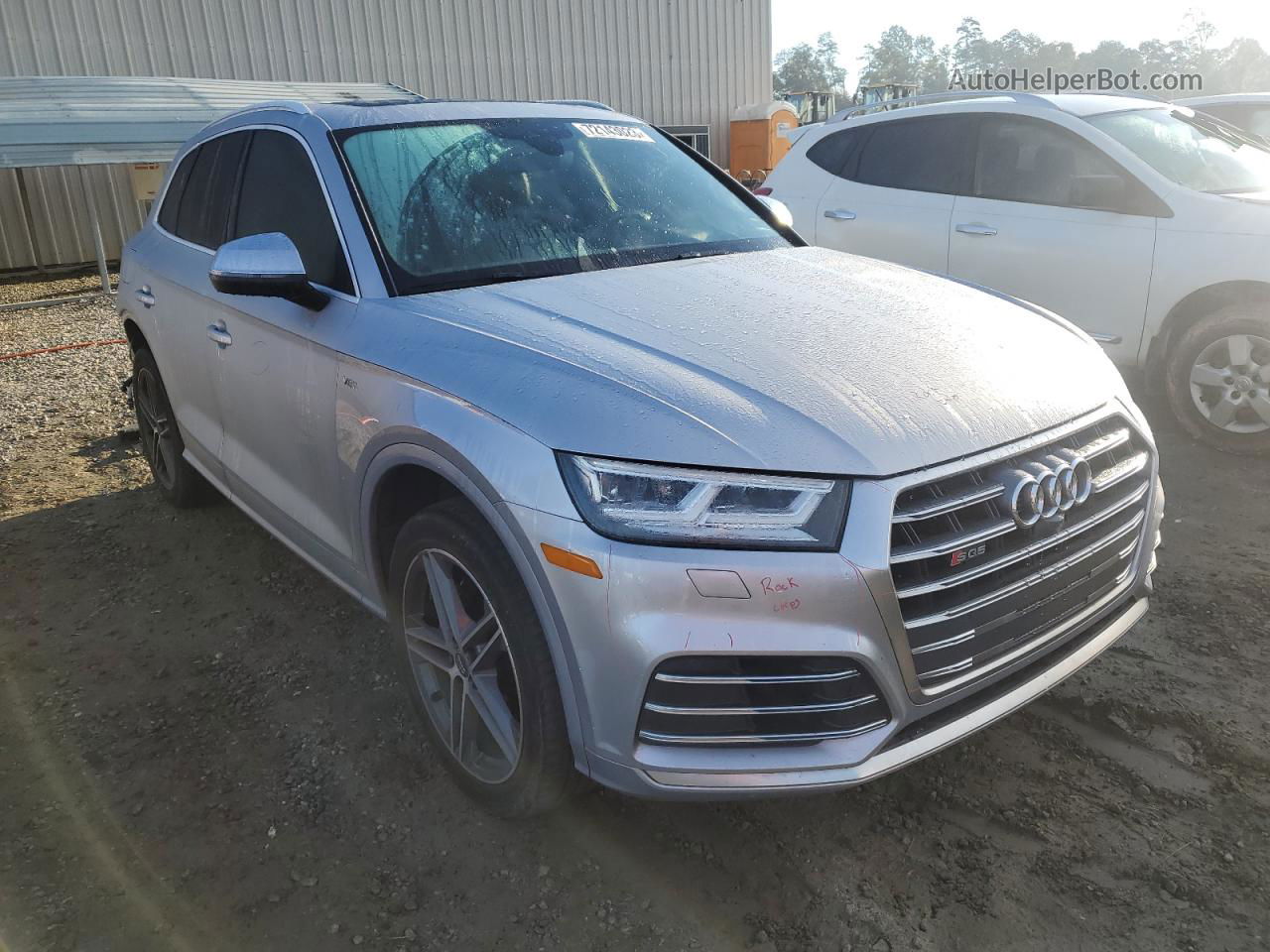 2018 Audi Sq5 Prestige Silver vin: WA1C4AFY1J2022156