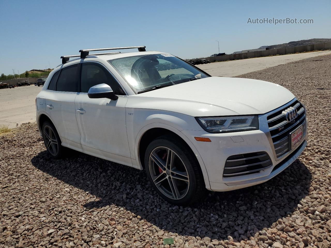 2018 Audi Sq5 Prestige White vin: WA1C4AFY1J2024778