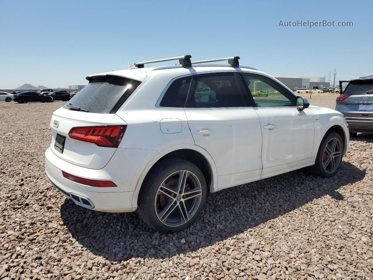 2018 Audi Sq5 Prestige White vin: WA1C4AFY1J2024778