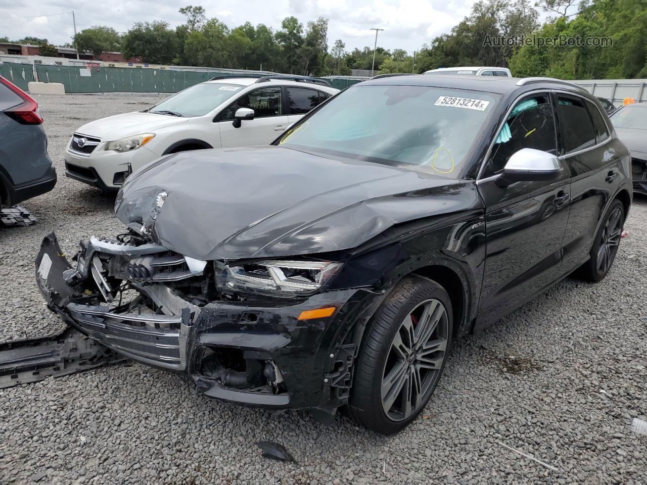 2018 Audi Sq5 Prestige Черный vin: WA1C4AFY1J2134021