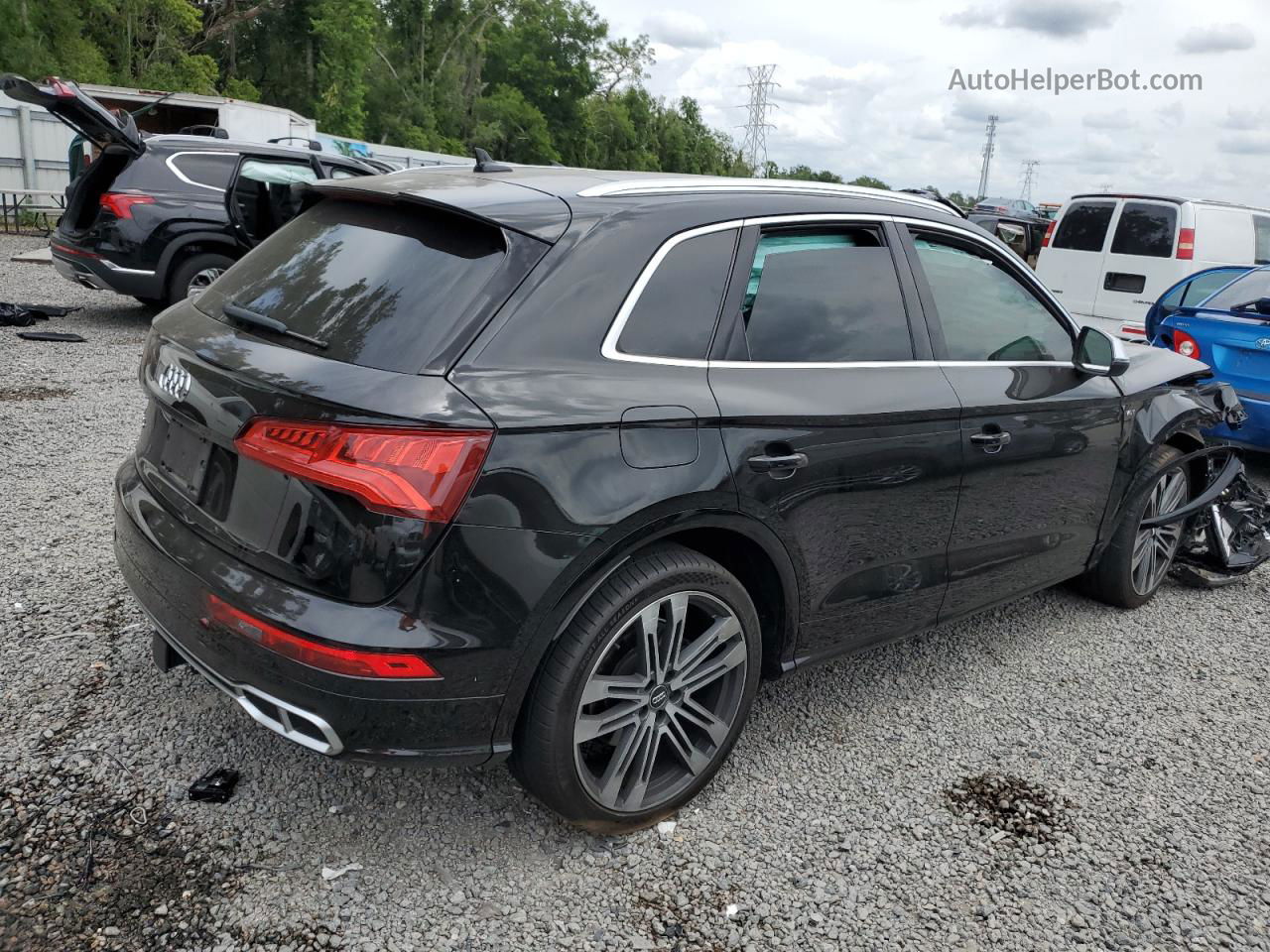 2018 Audi Sq5 Prestige Черный vin: WA1C4AFY1J2134021