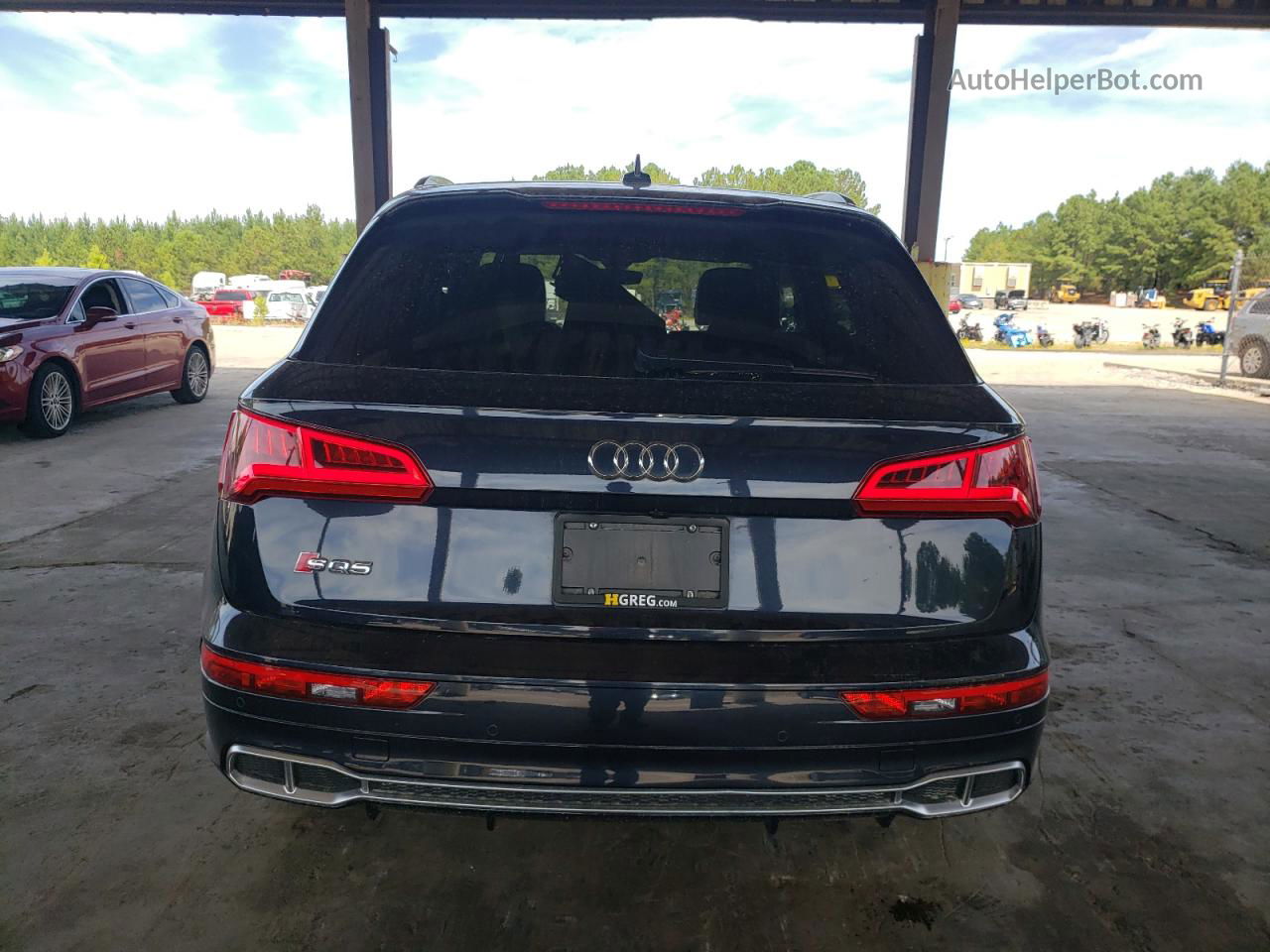 2018 Audi Sq5 Prestige Blue vin: WA1C4AFY1J2216556