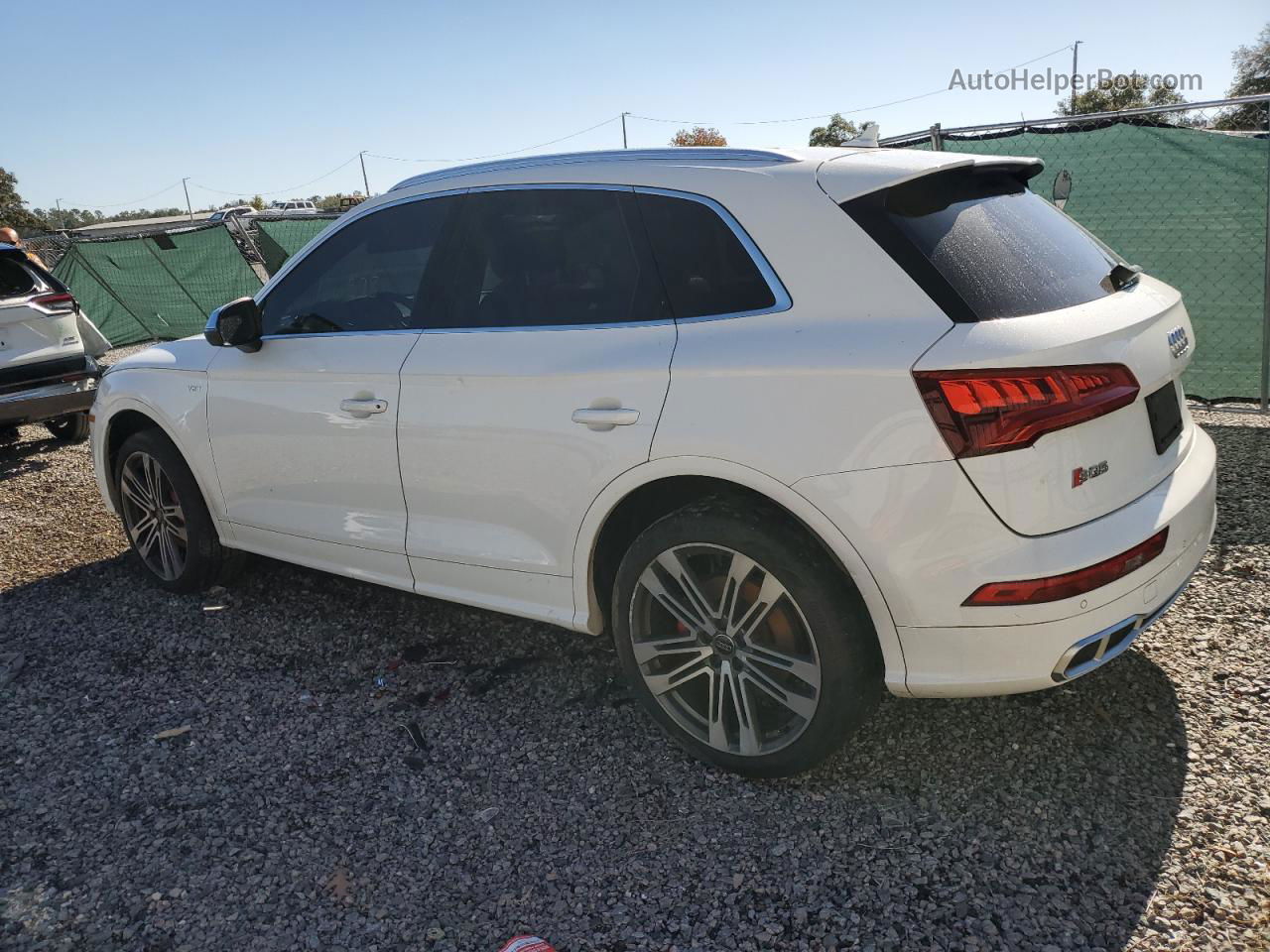 2018 Audi Sq5 Prestige White vin: WA1C4AFY2J2132438