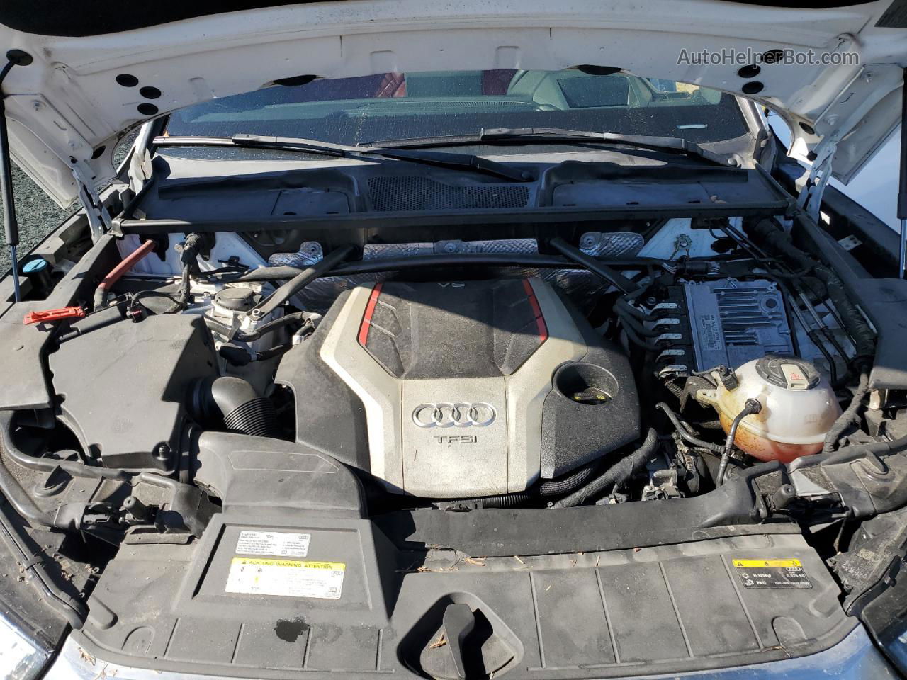 2018 Audi Sq5 Prestige White vin: WA1C4AFY2J2132438