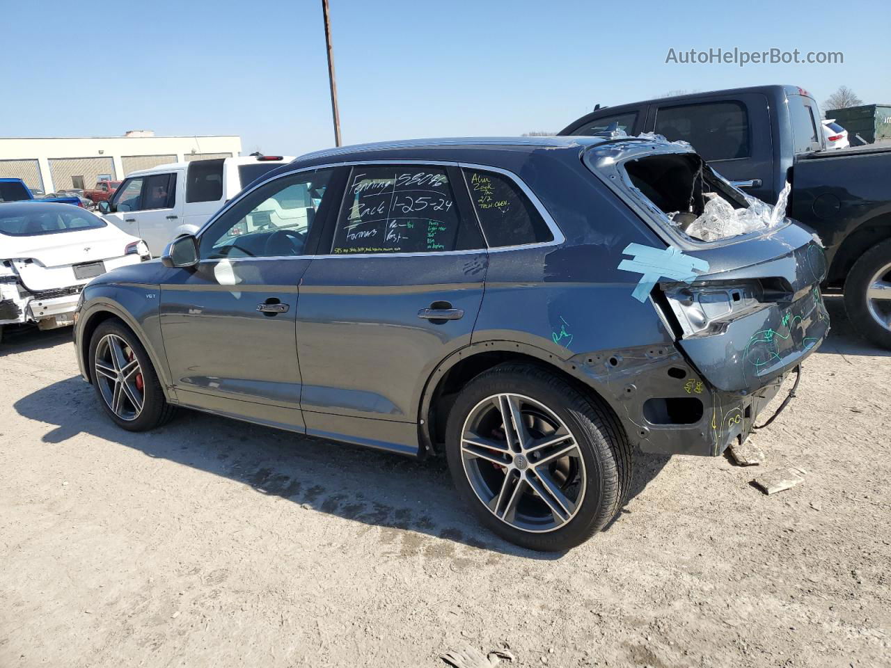 2018 Audi Sq5 Prestige Gray vin: WA1C4AFY3J2079734