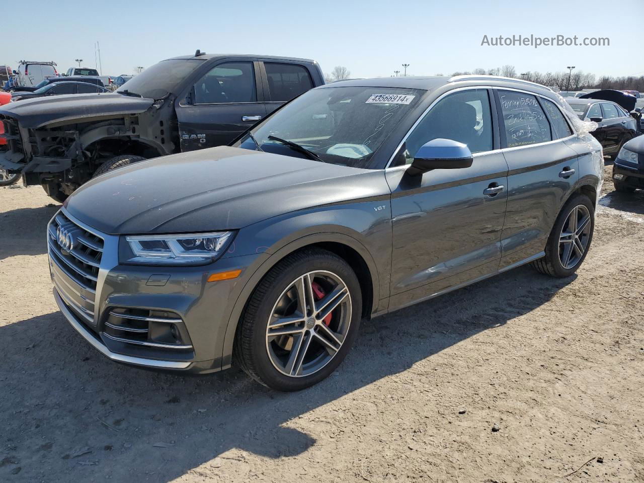 2018 Audi Sq5 Prestige Gray vin: WA1C4AFY3J2079734