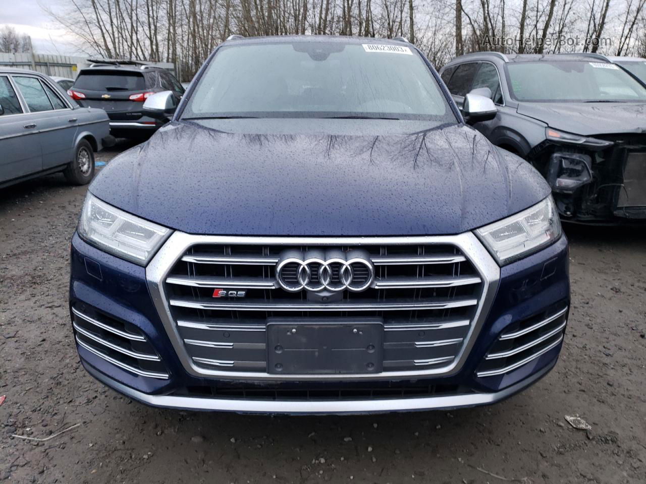 2018 Audi Sq5 Prestige Blue vin: WA1C4AFY3J2083301