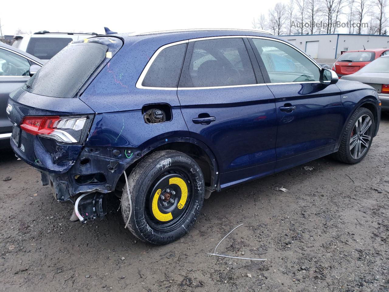 2018 Audi Sq5 Prestige Blue vin: WA1C4AFY3J2083301